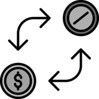 icône de vecteur d'échange