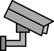 icône de vecteur de vidéosurveillance