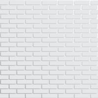 Mur de briques blanches, vector