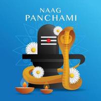 naag panchami festival vecteur