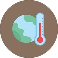 icône de vecteur de réchauffement climatique