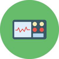 icône de vecteur d'électrocardiogramme
