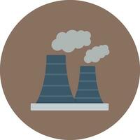 icône de vecteur de pollution atmosphérique