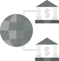 icône de vecteur de banque en ligne