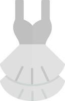 icône de vecteur de robe de soirée