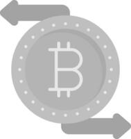 crypto échange vecteur icône