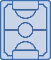 icône de vecteur de terrain de football