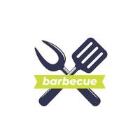 barbecue, barbecue logo vectoriel
