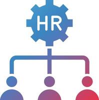 icône de vecteur de ressources humaines