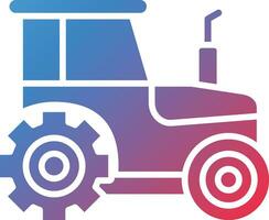 icône de vecteur de tracteur