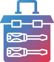 icône de vecteur de boîte à outils