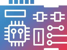 icône de vecteur de circuit
