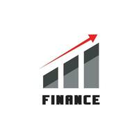 affaires la finance logo modèle vecteur