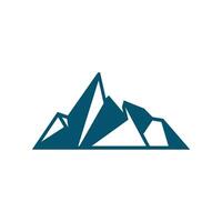 iceberg logo, Antarctique logo conception, Facile la nature paysage vecteur illustration modèle