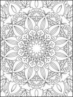 mandala coloration livre pour adulte. mandala coloration pages. mandala coloration livre. sans couture vecteur modèle. noir et blanc linéaire dessin. coloration page pour les enfants et adultes.