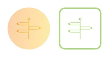 icône de vecteur de directions