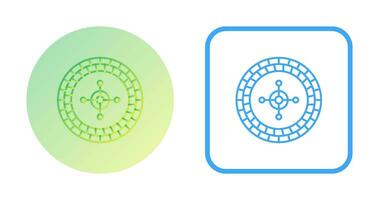 icône de vecteur de roulette
