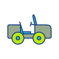 icône de vecteur de jeep safari