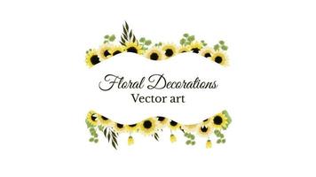 Étiquette d'insigne de jour de femme d'étiquette vintage de fond de cadre floral de luxe vecteur