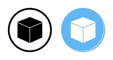 icône de vecteur de conception cubique