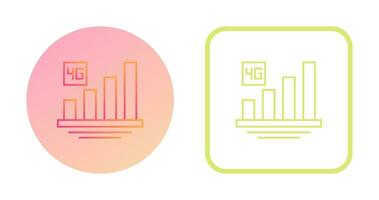 icône de vecteur 4g