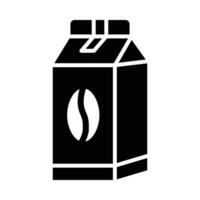 café sac vecteur glyphe icône pour personnel et commercial utiliser.