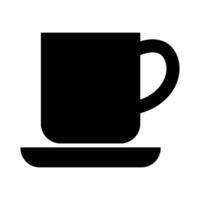 tasse vecteur glyphe icône pour personnel et commercial utiliser.