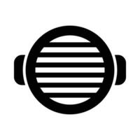 gril vecteur glyphe icône pour personnel et commercial utiliser.