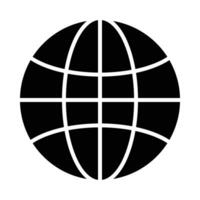 global vecteur glyphe icône pour personnel et commercial utiliser.