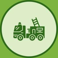 icône de vecteur de camion de pompiers