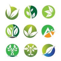 illustration d'images logo écologie vecteur