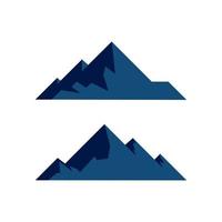 logo d & # 39; icône de montagne vecteur