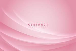 fond rose coloré abstrait ligne ondulée dynamique vecteur