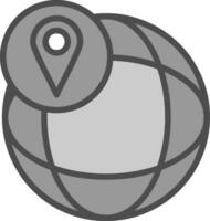 conception d'icône de vecteur d'emplacement