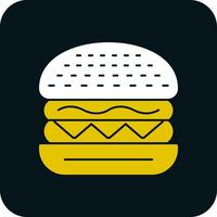 classique Burger vecteur icône conception