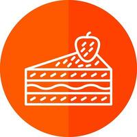 cheesecake vecteur icône conception