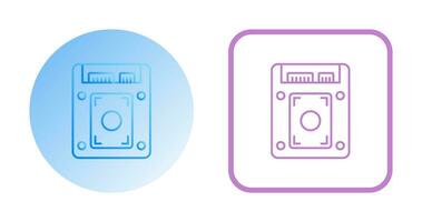 icône de vecteur ssd