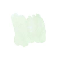 vecteur abstrait pastel vert aquarelle place sur blanc Contexte