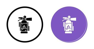 icône de vecteur d'extincteur