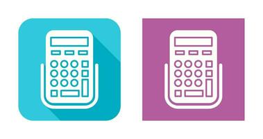 icône de vecteur de calculatrice