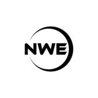 nwe lettre logo conception, inspiration pour une unique identité. moderne élégance et Créatif conception. filigrane votre Succès avec le frappant cette logo. vecteur