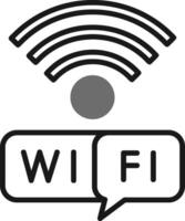 icône de vecteur wi-fi