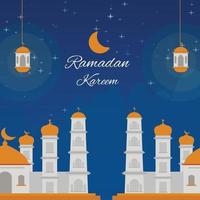 fond de conception de vecteur islamique ramadan kareem téléchargement gratuit