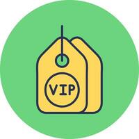 VIP offre vecteur icône