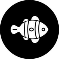 icône de vecteur de poisson clown