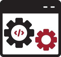 icône de vecteur de configuration