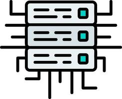 icône de vecteur de serveur