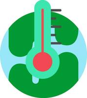 icône de vecteur de réchauffement climatique