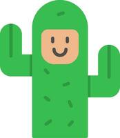 icône de vecteur de cactus