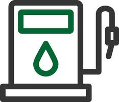 conception d'icône créative de carburant vecteur